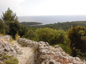 Blick über Losinj